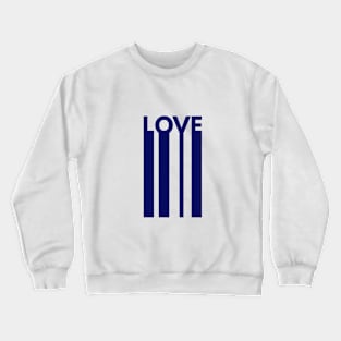 Love is Love Long Minimalist Crewneck Sweatshirt